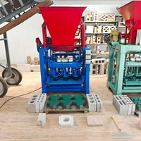 Machine hydraulique semi-automatique multifonctionnelle 4-35A pour la production efficace de blocs pleins/creux et la création d'une entreprise de fabrication de briques