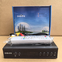 Set Top Box Decoder TV HD Allplay DVB-S2-619 dengan Penerima Digital AC3 1080P, Remote, dan Kabel AV