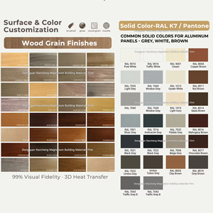 Pannello in Alluminio Curvo 3D Personalizzato MY, Rivestimento in Metallo Ondulato per Facciate Esterne, Decorazione Architettonica per Edifici - Product Image 3