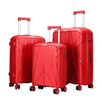 Tas Spinner PP Laris Manis, Ringan, Tahan Lama, Tahan Air, Portabel, Ramah Lingkungan, Anti Maling, Multifungsi, Bahan Lunak