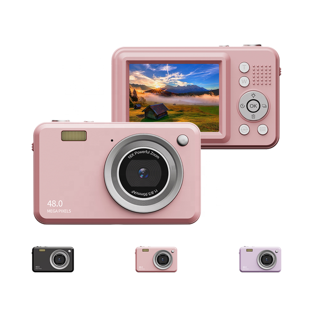 YMX CA07 CMOS Sensor Pocket Size Portrait Photography Micro Single Megapixel Retro Camera for Beginner Photography Teens Gift
