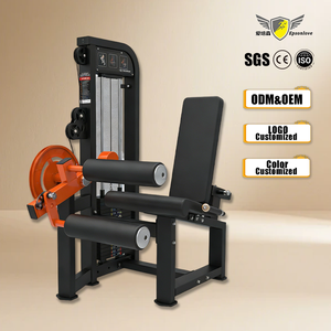 เครื่องออกกำลังกายขาแบบปรับน้ำหนักได้ รุ่น YLSY001HM23 สำหรับยิมและฟิตเนส ใช้งานเชิงพาณิชย์ โครงเหล็ก ขายแบบคู่ - Product Image 1
