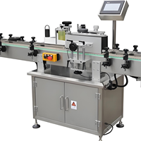 Machine d'étiquetage entièrement automatique à alimentation par rouleaux pour les aliments en conserve, la confiture et les bouteilles de vin rouge
