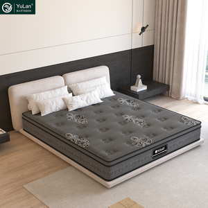 Échantillon gratuit d'usine taille double <span class=keywords><strong>90x190</strong></span> ajout de matelas de <span class=keywords><strong>lit</strong></span> matelas en mousse acoustique pour hôtel Pack in box - Product Image 1