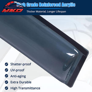 Pour Subaru Impreza 12-16 & 13-17 XV Crosstrek Pare-soleil de fenêtre en acrylique, lot de 4 pièces - Product Image 4