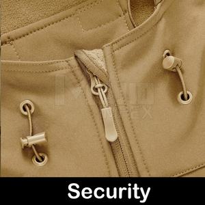 Veste d'hiver Vente en gros Veste tactique personnalisée Veste softshell imperméable d'hiver pour hommes Vêtements de chasse coupe-vent Veste d'hiver surdimensionnée pour hommes - Product Image 6