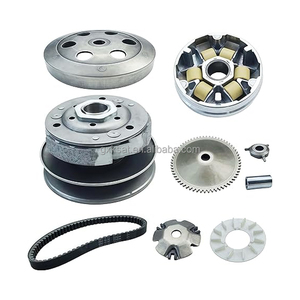 Kit de Variador y Embrague de Aluminio GXKSAT GY6 <span class=keywords><strong>50cc</strong></span> con Correa 669 para Scooter, <span class=keywords><strong>Ciclomotor</strong></span> y ATV 139QMB - Product Image 1