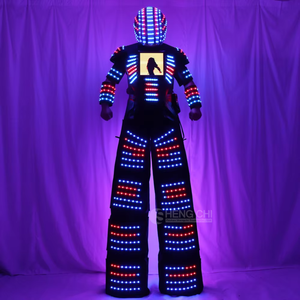 Disfraz de Robot LED Realista de Película, Traje Personalizado para Adultos, para Baile, Cumpleaños, Halloween, Carnaval y Fiestas - Product Image 6