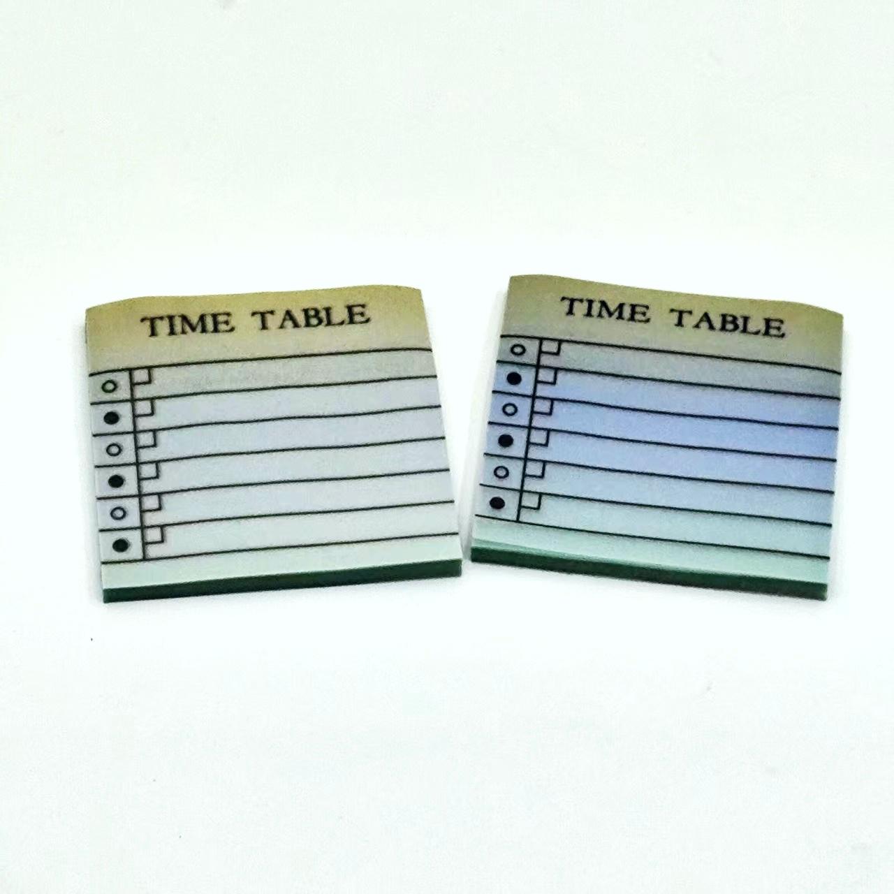 Blue gradient-Time table