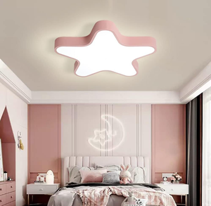 Pépinière Lumière Moderne Rose Bleu Étoile Bébés Enfants Enfants <span class=keywords><strong>Chambre</strong></span> <span class=keywords><strong>Chambre</strong></span> Filles Garçons Led Plafonnier Luminaires Plafonniers - Product Image 3