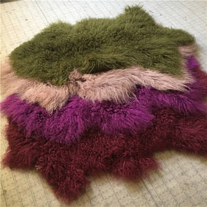 <span class=keywords><strong>Prix</strong></span> de gros des peaux de fourrure <span class=keywords><strong>d</strong></span>'<span class=keywords><strong>agneau</strong></span> rose poils longs bouclés - Product Image 6