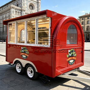 Remorque alimentaire miniature personnalisée pour la vente de <span class=keywords><strong>hot</strong></span>-dogs, hamburgers et frites, entièrement équipée et climatisée - Product Image 1