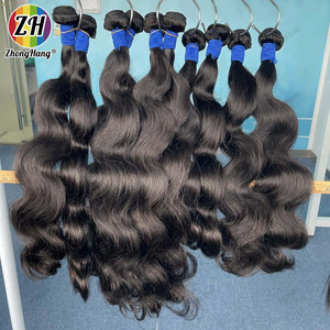 Paquetes de cabello virgen crudo ZH Body <span class=keywords><strong>Wae</strong></span>, paquetes de cabello humano crudo de alta calidad, paquetes de cabello humano virgen brasileño virgen de grado 15A - Product Image 4