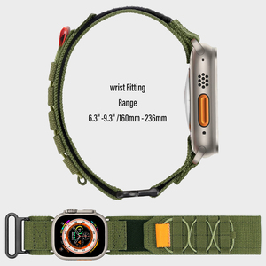 Dây Nylon dệt thể thao cho Apple Watch Ultra 49mm Series 9 8 <span class=keywords><strong>7</strong></span> Alpine Nylon <span class=keywords><strong>Loop</strong></span> cho 45mm 41mm Nylon cho Apple Watch Band - Product Image 5