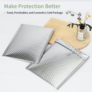 Bạc nhiệt bong bóng Túi bưu phẩm nhôm chống thấm nước lớp phủ cách điện vận chuyển phong bì kim loại bong bóng bưu phẩm - Product Image 6