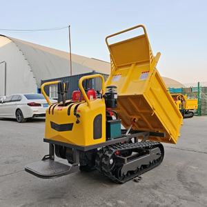 Mini-dumper sur chenilles CE EPA Euro 5, 0,8 tonne/1 tonne, camion à benne sur chenilles pour la construction et le jardinage - Product Image 2