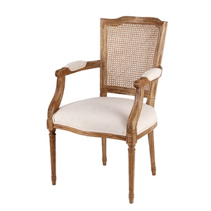 <span class=keywords><strong>Fauteuil</strong></span> de salle à manger Louis en bois avec coussin, prix compétitif KVJ-4041 - Product Image 5