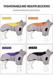 सर्दियों के कुत्ते के कपड़े गर्म पॉलिएस्टर अवकाश हवा के लिए मध्यम/बड़े कुत्तों के लिए BL-692 - Product Image 3