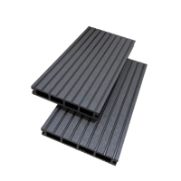 Revêtement de sol extérieur en bois wpc Deck Composite Board Terrasse extérieure en bois wpc