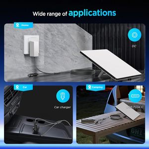 Edup Starlink Mini 100W 3-Trong-1 Dây Điện 3M/5M Xe Sạc + DC + Loại C Để DC Starlink Tương Thích Mini Cáp - Product Image 3