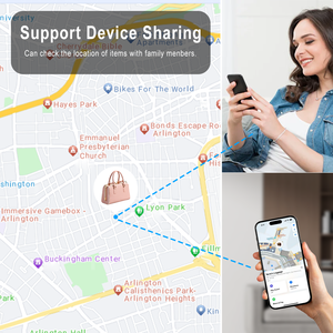 Pelacak Nirkabel IOS <span class=keywords><strong>Smart</strong></span> Detector Anti-Hilang dengan Pencari Kunci Ponsel, Pelacak Plastik untuk Kontrol Aplikasi, Pencari Kartu - Product Image 6
