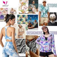 Tissu de maillot de bain extensible dans les quatre sens, imprimé léopard par sublimation personnalisée, 80 % polyester, 20 % élasthanne