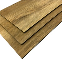 Plancher certifié Bois de construction 20 mil couche d'usure Fibre de verre renforcé Commercial Loose Lay Vinyl Flooring