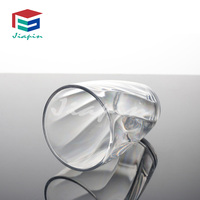 Verre à boire en Tritan PCTG sans BPA, gobelet en plastique pour Bobo, thé au lait, cola, thé glacé, jus, eau