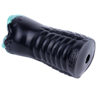 GEEBA Realistische Vagina Männlicher Masturbator Penis-Simulator Tiefer Schlangenloch-Masturbator Oral-Sexpuppe für Erwachsene Penis-Trainer 18+ Shop