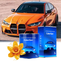 Peinture automobile acrylique liquide de qualité supérieure, fabricant chinois, Color Gen Premium, 1K 2K, peintures automobiles