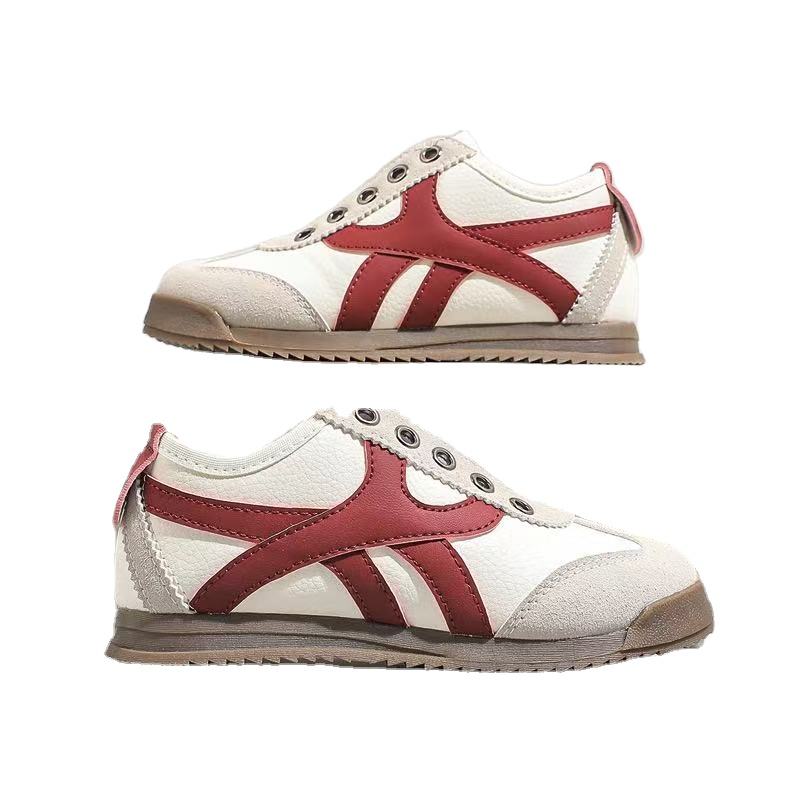 2024 Autumn German Brand Lightweight Training Shoes for Girls Boys Winter  Indoor Kindergarten Sneaker Button Forrest Gump Baby