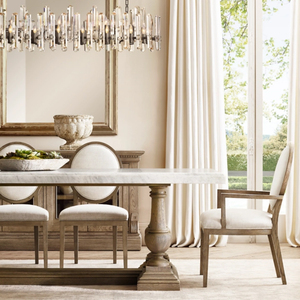 Chaises de restaurant en bois massif de <span class=keywords><strong>tissu</strong></span> personnalisé en usine Chaises de <span class=keywords><strong>salle</strong></span> à <span class=keywords><strong>manger</strong></span> rembourrées pour salon - Product Image 6