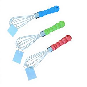 CASAMAX WL AS-9965-10 Frusta in Acciaio Inossidabile con Manico Colorato - 25,5*6,5 Cm - Colori Assortiti - Product Image 1