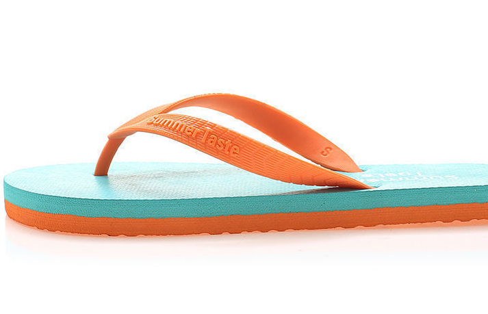 Wholesale High Quality Printing Beach Sandals Flip-flops Non Slip PVC Sole Men Slippers Sandals China Flip Flops