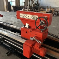 Tour manuel robuste CW61125, banc en acier, largeur 755 mm, charge 6T, horizontal universel, haute précision, 4 postes à outils