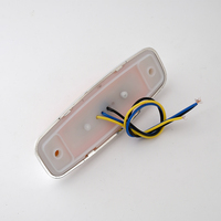 Luz Trasera Lateral LED de 12/24V Estable con Flash y 3 Cables para Autobús, Camión, Remolque, Indicador de Advertencia