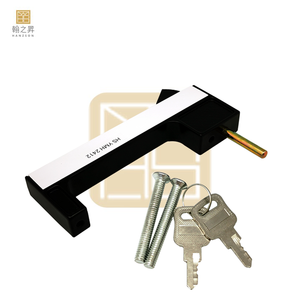 Maniglia in alluminio con set di chiavi per finestra e porta maniglia finestra scorrevole serratura maniglia della porta - Product Image 2