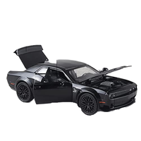Coche de Carreras Deportivo a Escala 1/36, Modelo de Aleación con Doble Puerta, de Retroceso, Juguete Educativo y Adorno para Niños