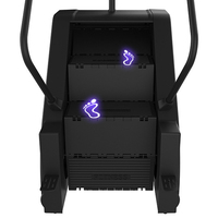Appareil de fitness professionnel robuste pour l'escalade, avec écran LCD, simulateur d'escalier électrique, entraîneur aérobie pour la gym