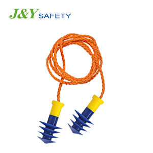 Bouchons <span class=keywords><strong>d</strong></span>'oreilles réutilisables en silicone personnalisés, étanches, <span class=keywords><strong>anti</strong></span>-bruit avec cordon J&Y - Product Image 5