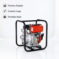 Pasokan Langsung Pabrik Pompa Air Diesel Portabel LEO Bersertifikasi CE GS EMC Dari Produsen Cina