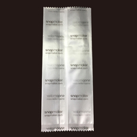 Sachet d'emballage en plastique imprimé sur mesure, scellé au dos, pour fruits secs, glaces, bâtonnets glacés et snacks