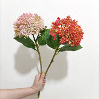 Handgemaakte Real Touch Kunstmatige Lelie Bloemen 84cm Lange Stamp Faux Zijde Lelie Met Coating Voor Luxe Decoratie