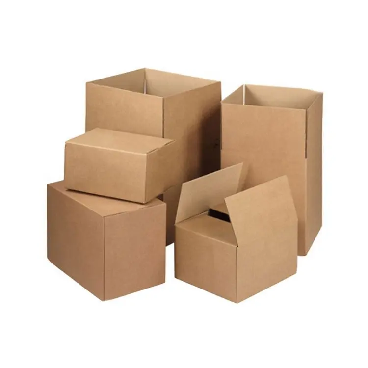 Boîte en Carton ondulé dur pliable personnalisée à 3 couches pour l'expédition, emballage, boîtes en Carton, expédition