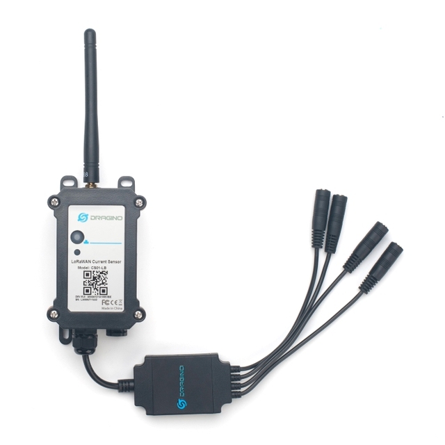 Dragino LoRaWAN Current Sensor Converter CS01-LB 4 Channels for machine monitor