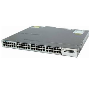 Switch Ethernet Gestito Stackable Serie WS-C3750X a 48 Porte, Alta Qualità, con Funzioni SNMP e QoS - Modello WS-C3750 X-48T-S - Product Image 1