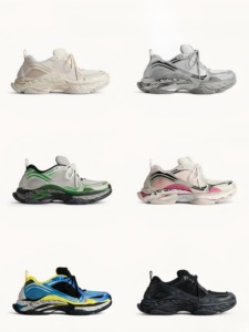 Zapatillas de fútbol casuales de alta calidad con suela gruesa y cremallera para hombre, zapatos cómodos para mujer, zapatillas robustas diseñadas para hombre. - Product Image 6