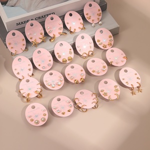 Набор серег из нержавеющей стали - Product Image 1
