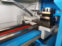 Pabrik Cina presisi tinggi Horizontal CK6136 mesin bubut CNC sepenuhnya otomatis Fanuc kontrol kasur datar logam mekanik