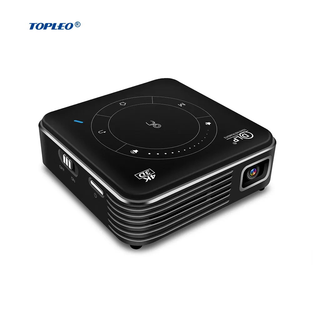 Topleo P11 proiettore throw android tv short focus imaging led mini smart ultra home theater mini proiettore 4k